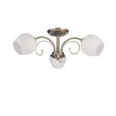 undefined - Lámpara De Techo 3 Luces E27 Valencia Satín