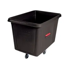 RUBBERMAID COMMERCIAL - Contenedor Con Ruedas 400L Negro Fg461400Bla