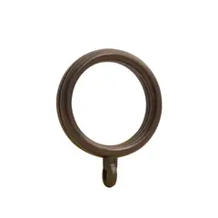 JUST HOME COLLECTION - Set de 6 Argollas Usa 25mm Café