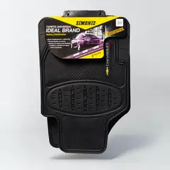 SIMONIZ - Tapete Universal Chevrolet Pvc Negro 3Pzs