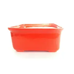 ARTE Y ARCILLA - Matera Cerámica Cuadrada Con Base 10x21x21cm Surtido