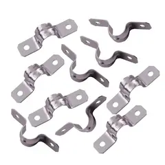 PROELECTRICOS - Grapa 3/8 Doble Oreja X 10Und Galvanizada