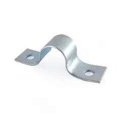 PROELECTRICOS - Grapa 1/2 Doble Oreja X 10Und Galvanizada