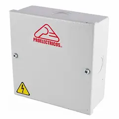 PROELECTRICOS - Caja 12X12X5 Tapa Lisa Rall 7035 Cal 20