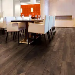 HOLZTEK - Piso Laminado 10mm Petter Oak Dark Ac5-33 Caja 2.02 m2