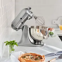 KITCHENAID - Batidora de Pedestal Artisan 325 W ksm150pscu plateada