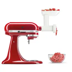 KITCHENAID - Accesorio Batidora/Aditamento Moledor de Carne Blanco