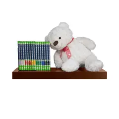 JUST HOME COLLECTION - Repisa Entamborada Caoba 59.5x29.5x5 cm
