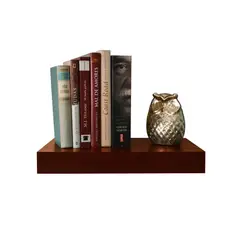 JUST HOME COLLECTION - Repisa Entamborada Caoba 39.5x29.5x5 cm