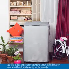 KLEINE WOLKE - Forro Lavadora Digital Gris 46 Libras