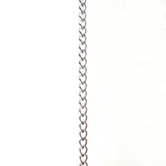 FIXSER - Cadena Decorativa 1.4 Mm Niquel Trenzada X 3 M