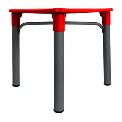 INDUSTRIAS CRUZ - Mesa Kinder Modular Roja