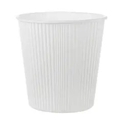 VANYPLAS - Papelera Sin Tapa 4 Litros Blanca