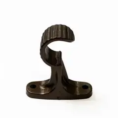 JUST HOME COLLECTION - Set de 2 Soportes Muro 25mm Café