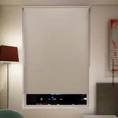 JUST HOME COLLECTION - Persiana Blackout 80x165 Cm Blanco