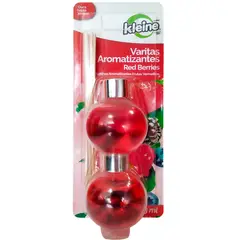 KLEINE WOLKE - Ambientador Varitas Aromatizantes Red Berres 2 Unidades x 85 ml Cada Uno