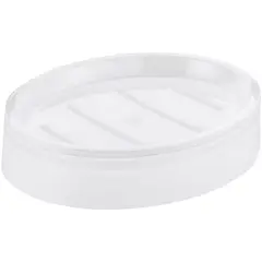 CASA BONITA - Jabonera Plastico Two Tones Blanco