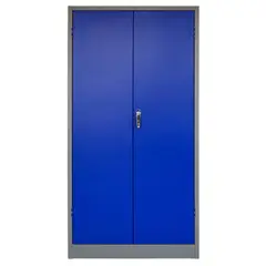 INDUSTRIAS CRUZ - Armario Papelero 2 Puertas 160x92x45cm Gris