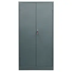 INDUSTRIAS CRUZ - Armario Papelero 2 Puertas 160x92x45cm Gris