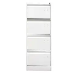 INDUSTRIAS CRUZ - Archivador 4 Gavetas 136x47x60cm Blanco