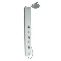 SENSI DACQUA - Columna Ducha 3 Hidrojets Vidro 150x22 Cm