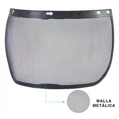 RDL - Visor Malla Metalica Para Casquete