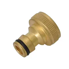 ERGO - Adaptador Manguera 1/2 " Y 3/4" Bronce