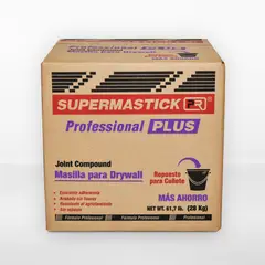 SUPERMASTICK - Masilla Plus 4.5gal 28kg Caja