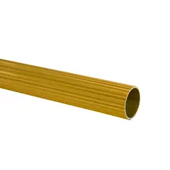 undefined - Tubo Ranurado 25 Mm X 150 Cm Dorado