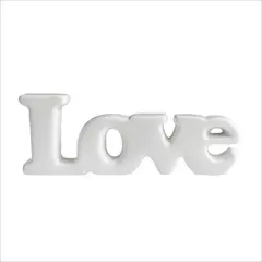 MARRES - Escultura Love Australia 8.2 cm Blanco