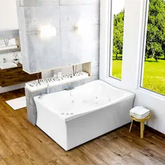 FIRPLAK - Hidromasaje Ibiza Plus 182X123 Cm Blanco