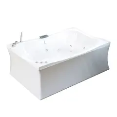 FIRPLAK - Hidromasaje Ibiza Plus 182X123 Cm Blanco