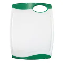 CASA BONITA - Tabla Picar 31x40cm Plástica Blanca Manija Color