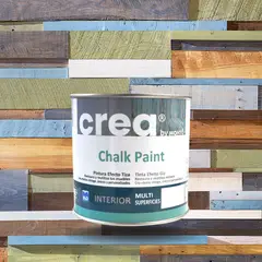 CREA - Pintura para Efecto Vitange Verde Hielo Chalk PaInterior 500 ml