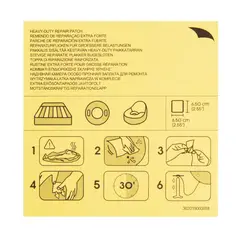 BESTWAY - Parche Para Reparación Piscinas 6.5X6.5 cm