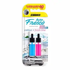 SIMONIZ - Repuesto Shick Splash X 2 Cotton & Freshlinen