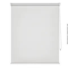 NOVELTY HOME - Cortina Enrollable Screen Blanco 100X180 Cm