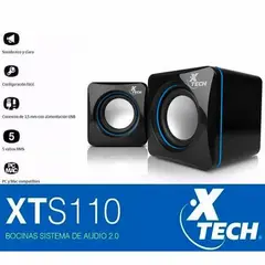 undefined - Bocinas X-tech Xts-110/xts110 Color Negro 1 Watt