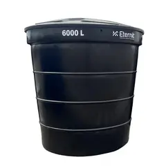 ETERNIT - Tanque 6000 Lt Negro