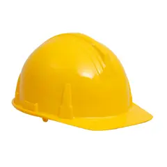 GENERICO - Casco Industrial Cremallera Amarillo