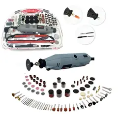 52 BITS - Mototool Profesional Guaya + 183 Accesorios de Velocidad Variable