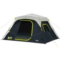 CORE - Carpa Para Camping 6 Personas Negra