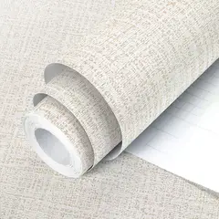 undefined - Papel Tapiz Texturizado Autoadhesivo Grasscloth 45x300 cm