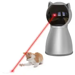 undefined - Juguete Láser Automático para Gatos con Movimiento Aleatorio y Sensor Inteligente