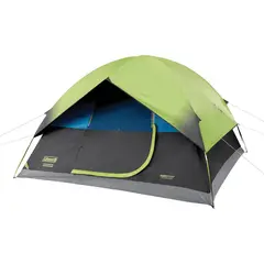 COLEMAN - Carpa Para Camping 6 Personas Negra