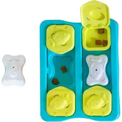 undefined - Cubo Interactivo para Gatos con Compartimentos para Premios y Comida