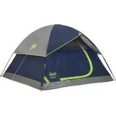 COLEMAN - Carpa Para Camping 4 Personas Azul Marino