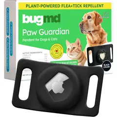 undefined - BugMD Paw Guardian Colgante Antipulgas y Garrapatas Protector Compacto