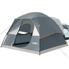 undefined - Carpa Para Camping 6 Personas Gris Unp
