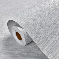 undefined - Papel Tapiz Texturizado Autoadhesivo Rayas Horizontales 10 m x 53 cm